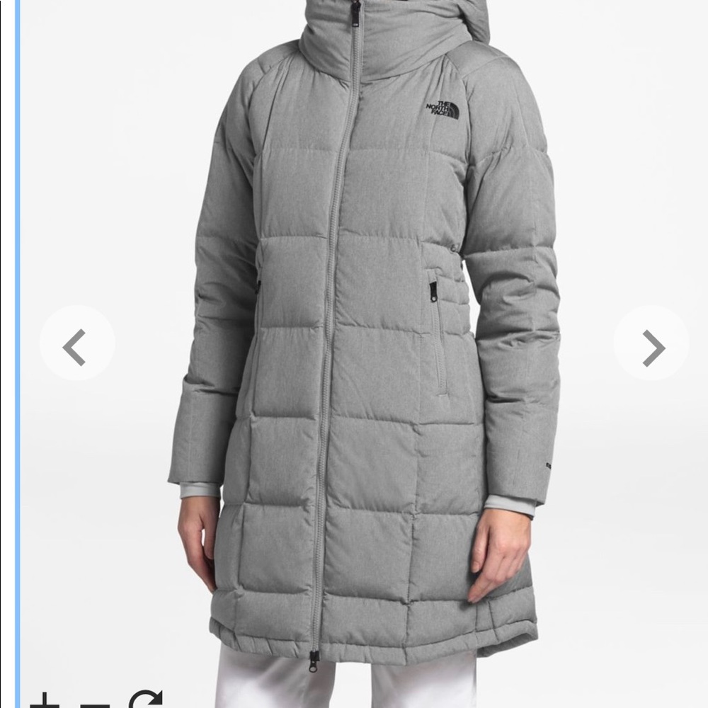 NWT The North Face Acropolis Parka Grey Size M